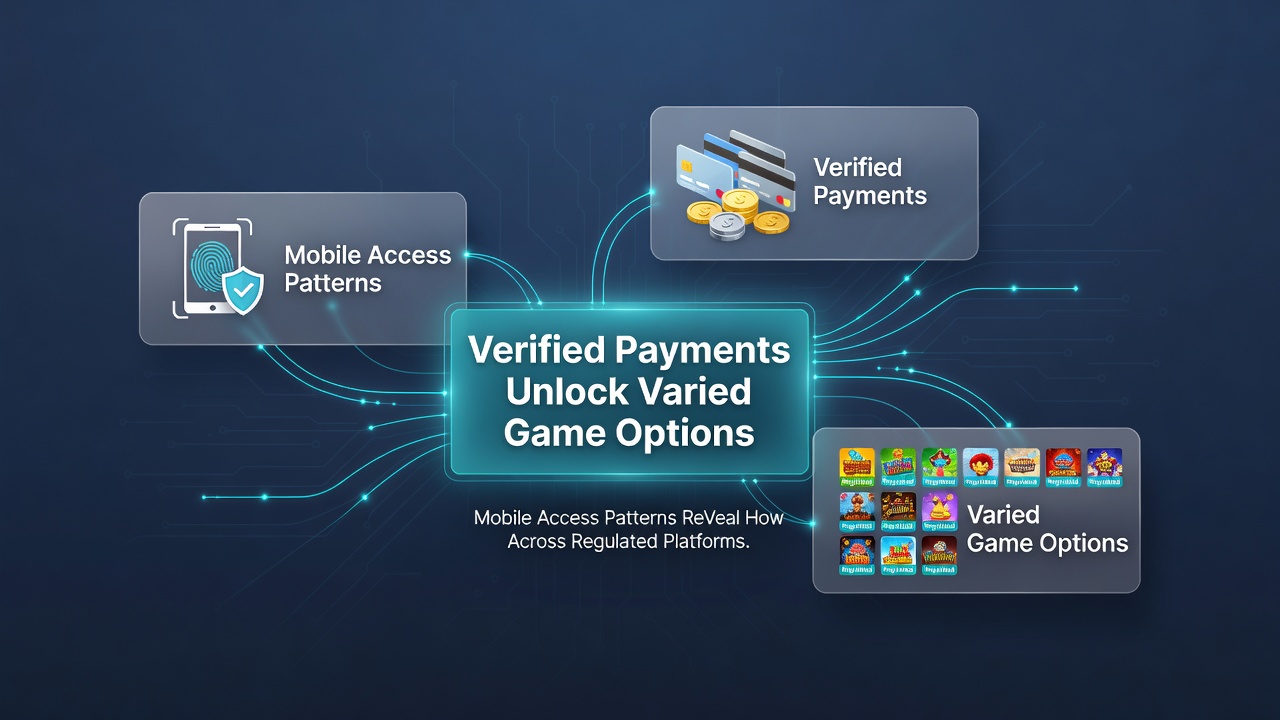 Verifizierte Zahlungen ermöglichen vielfältige Spieloptionen auf mobilen regulierten Plattformen