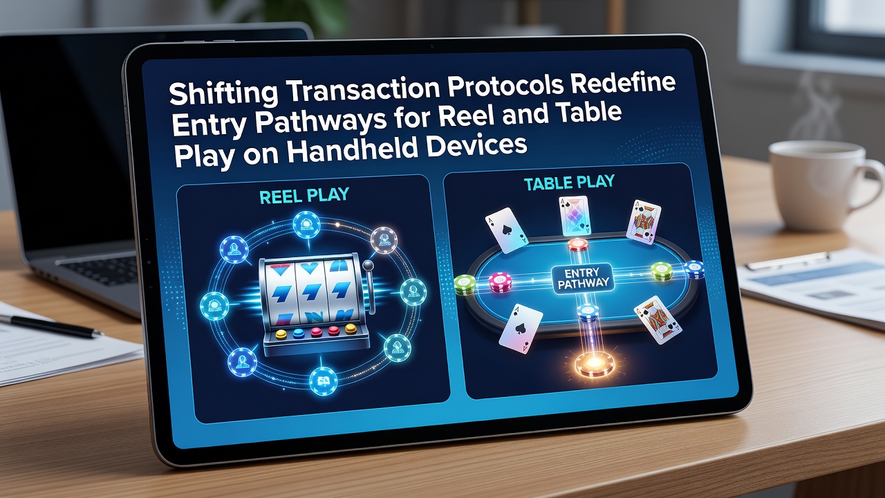 Illustration der Integration von Transaktionsprotokollen in mobile Casino-Plattformen